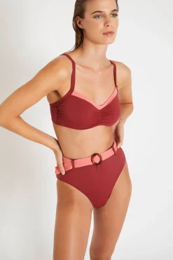 Maillot de bain rétro rose TRISTAN & GABY CORALES