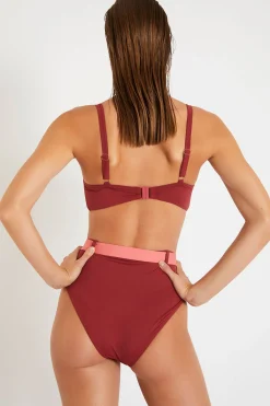 Maillot de bain rétro rose TRISTAN & GABY CORALES