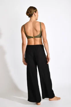 PANTALON BEACHWEAR Noir ALYA ALAGOA