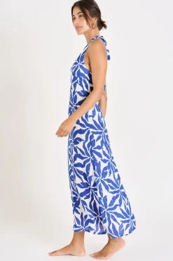 ROBE BEACHWEAR Bleu DIANELLA PYLAVOIL