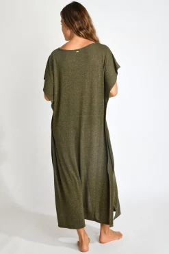 Robe de plage Kaki FABIOLA HAMAMET