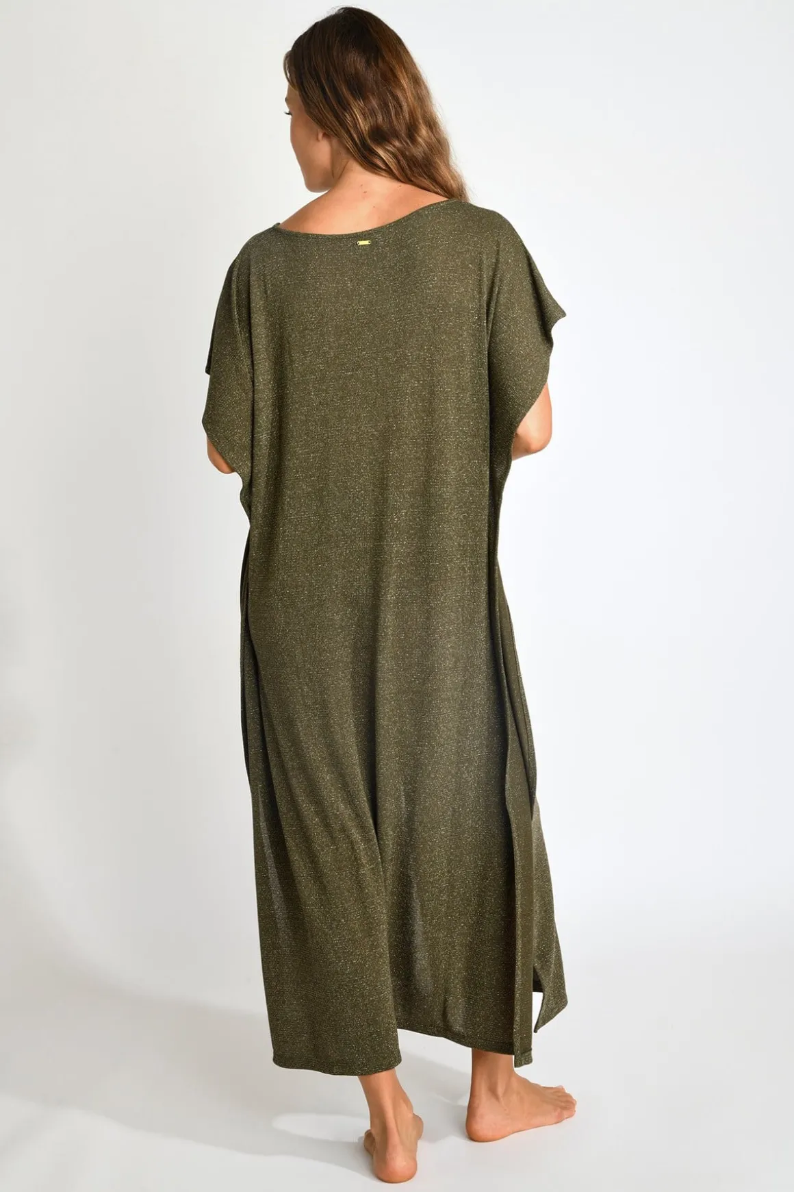 Robe de plage Kaki FABIOLA HAMAMET