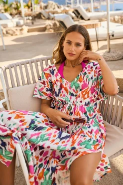 Robe de plage Multicolore AKYRA COTMAKASSAR