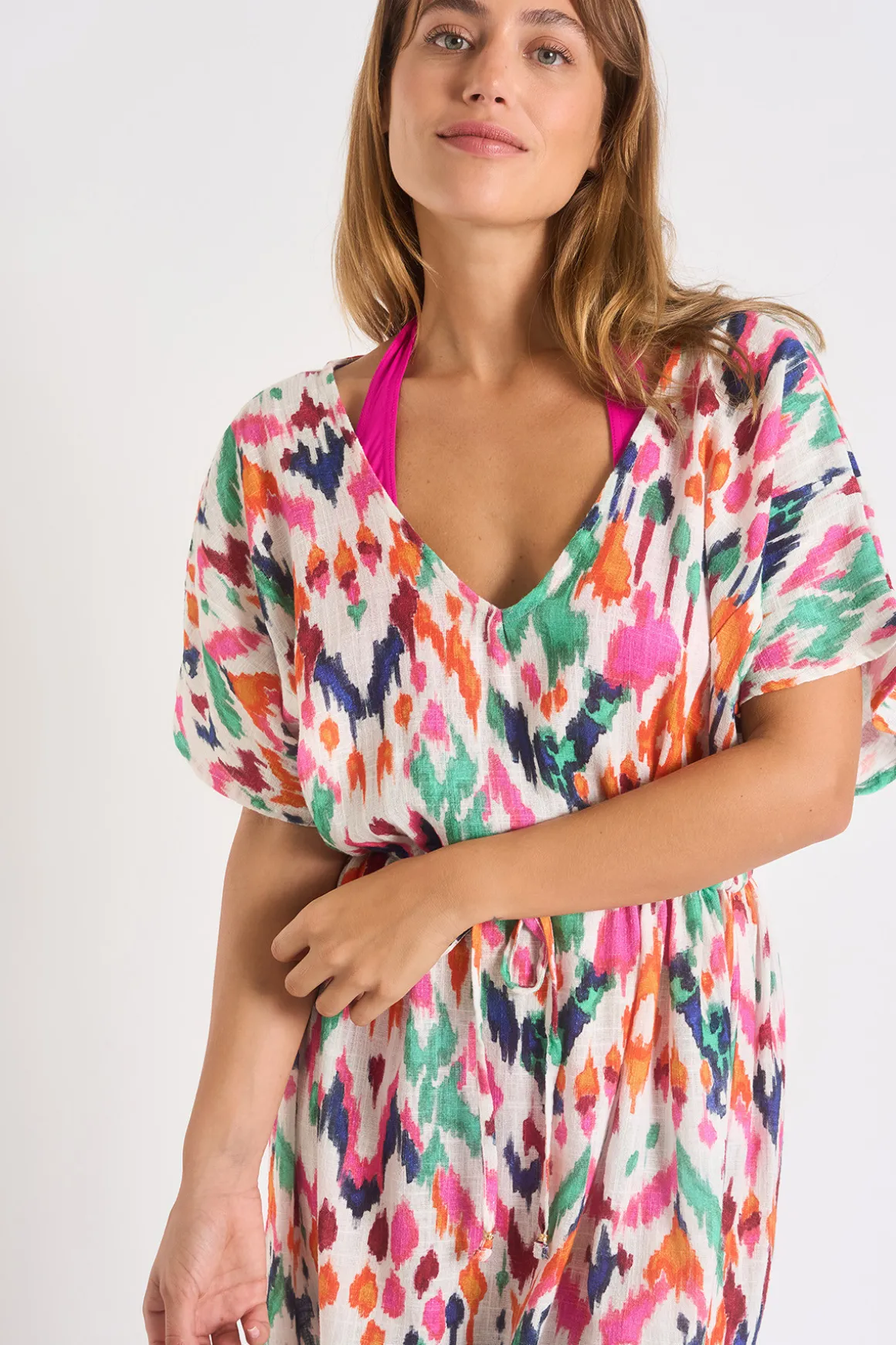 Robe de plage Multicolore AKYRA COTMAKASSAR
