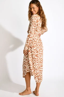 ROBE Marron SALINE GAROUPE