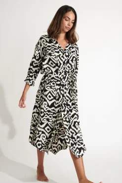 ROBE Noir SALINE GAROUPE
