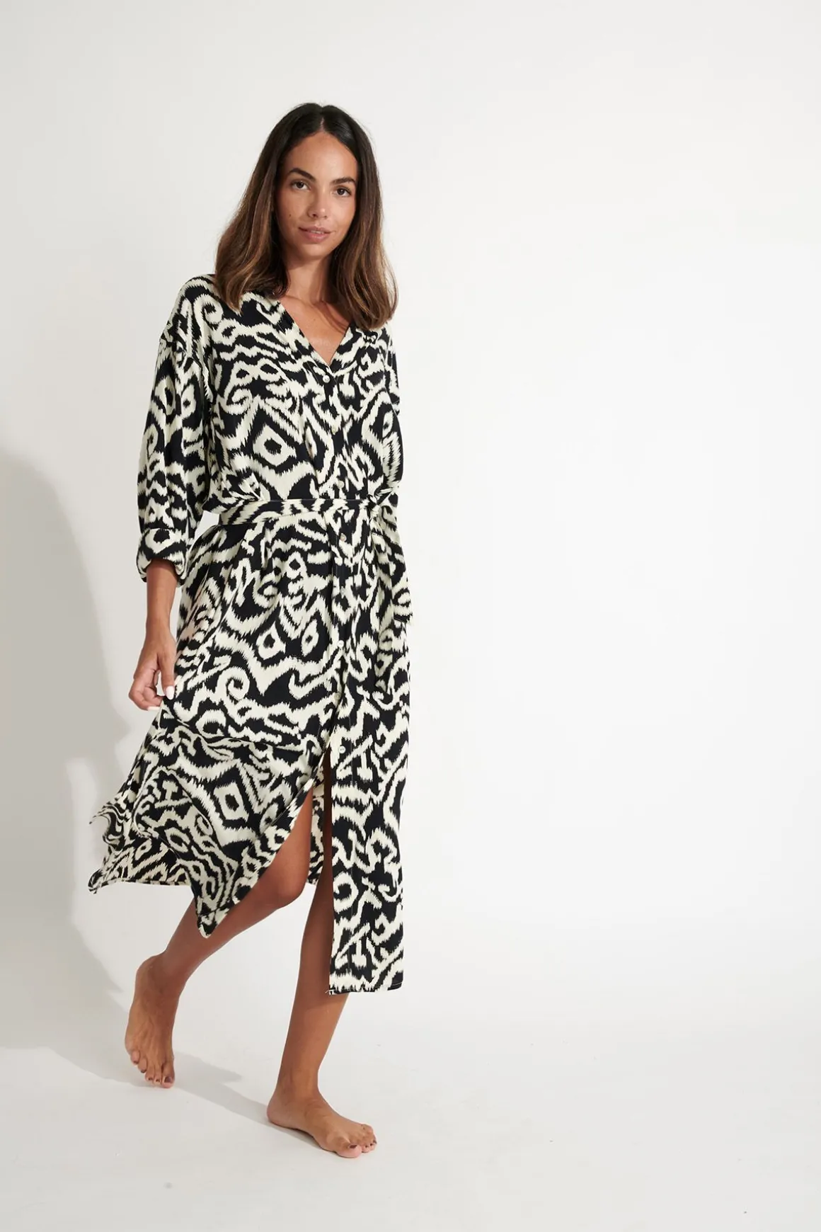 ROBE Noir SALINE GAROUPE
