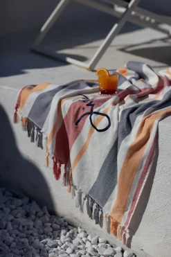 Serviette de plage Multicolore JAZMINE FOUTAS