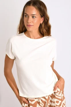 TSHIRT Blanc YALDA VARGAS