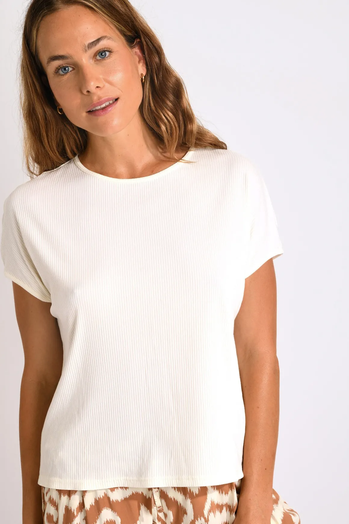 TSHIRT Blanc YALDA VARGAS