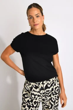 TSHIRT Noir YALDA VARGAS