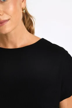 TSHIRT Noir YALDA VARGAS