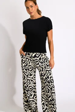 TSHIRT Noir YALDA VARGAS