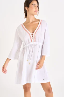 TUNIQUE BEACHWEAR Blanc SOLVEIG ANDROTT