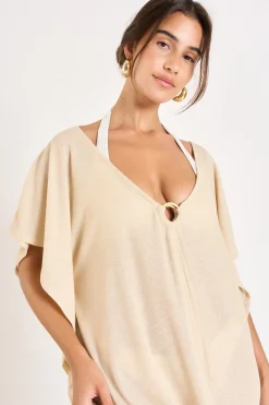 TUNIQUE BEACHWEAR Mordoré YASMINE HAMAMET