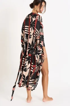TUNIQUE BEACHWEAR Noir TOKYO MESQUIDA