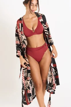 TUNIQUE BEACHWEAR Noir TOKYO MESQUIDA